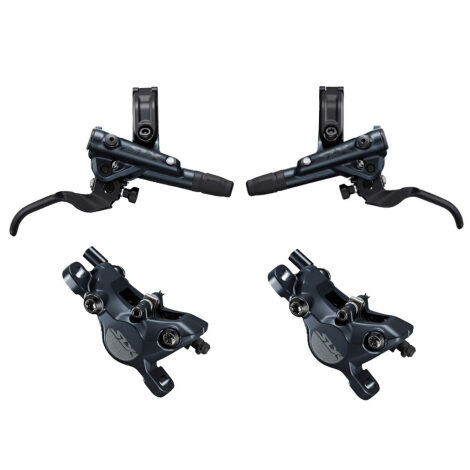 Shimano SLX M7100 Front And Rear Disc Brake Set