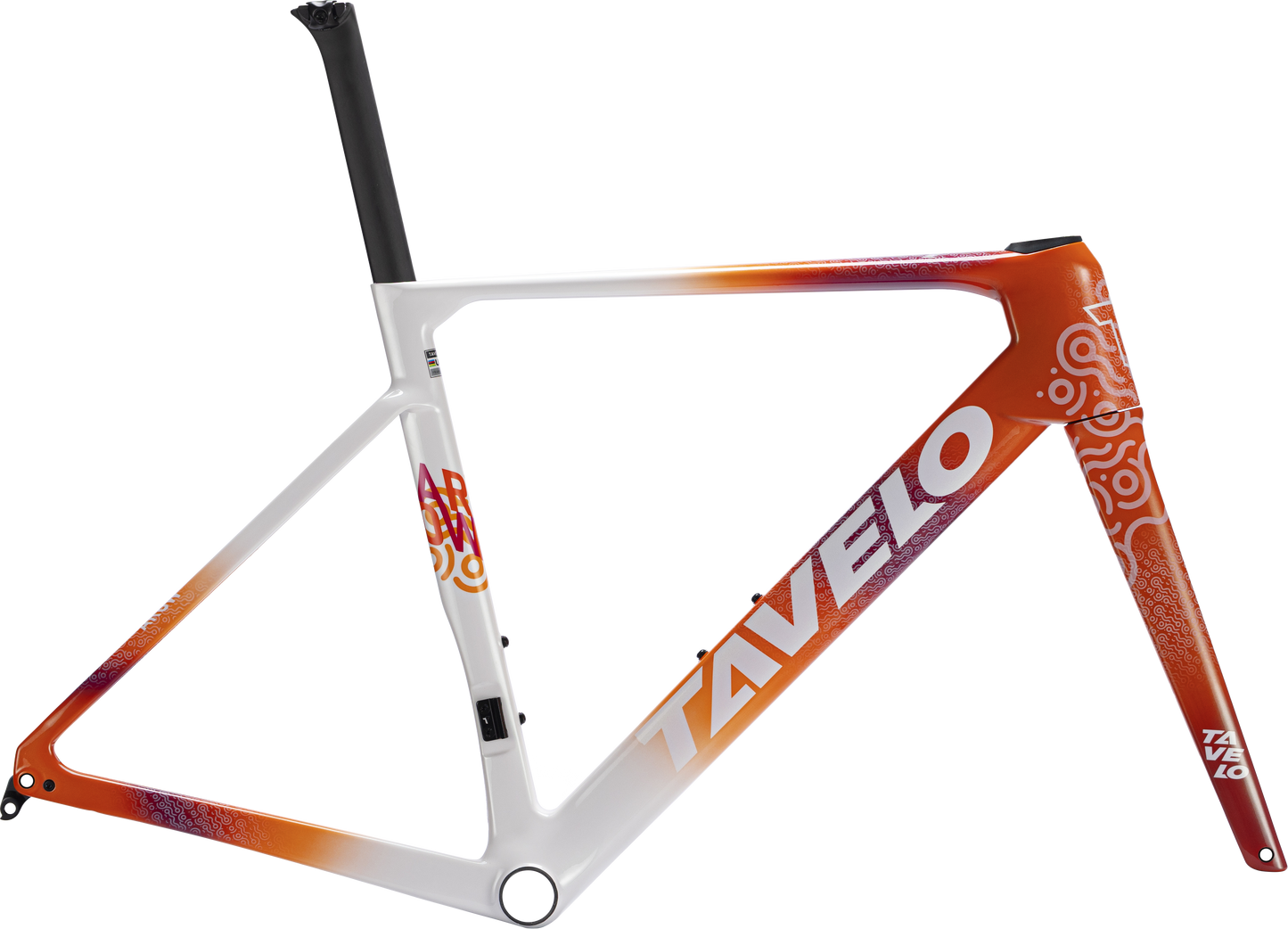 Tavelo Arow Race Frameset - Dune (Incl Integrated Handlebar)