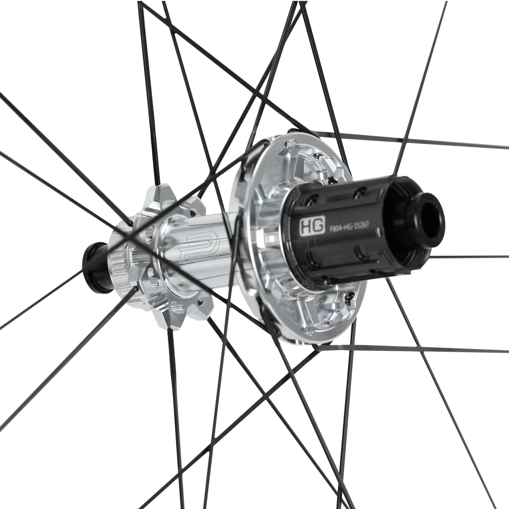 Pertual Sharp Pro 47/58 Disc Carbon Road Bike Wheelset BASSONDERSE CYCLES