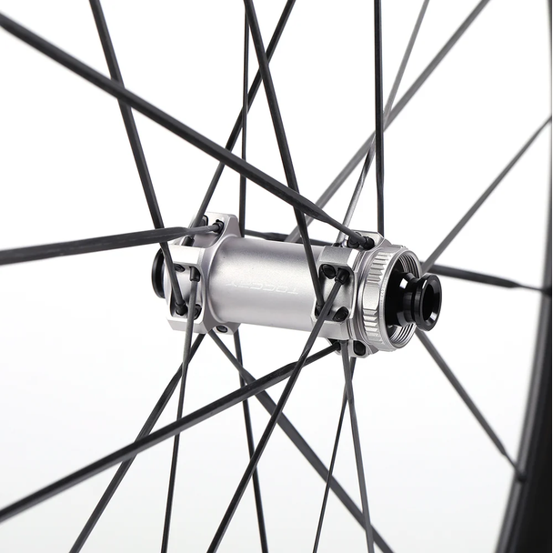 Toccay AERO-60 Ghost Wheelset CARBON -Carbon Spokes BASSONDERSE CYCLES