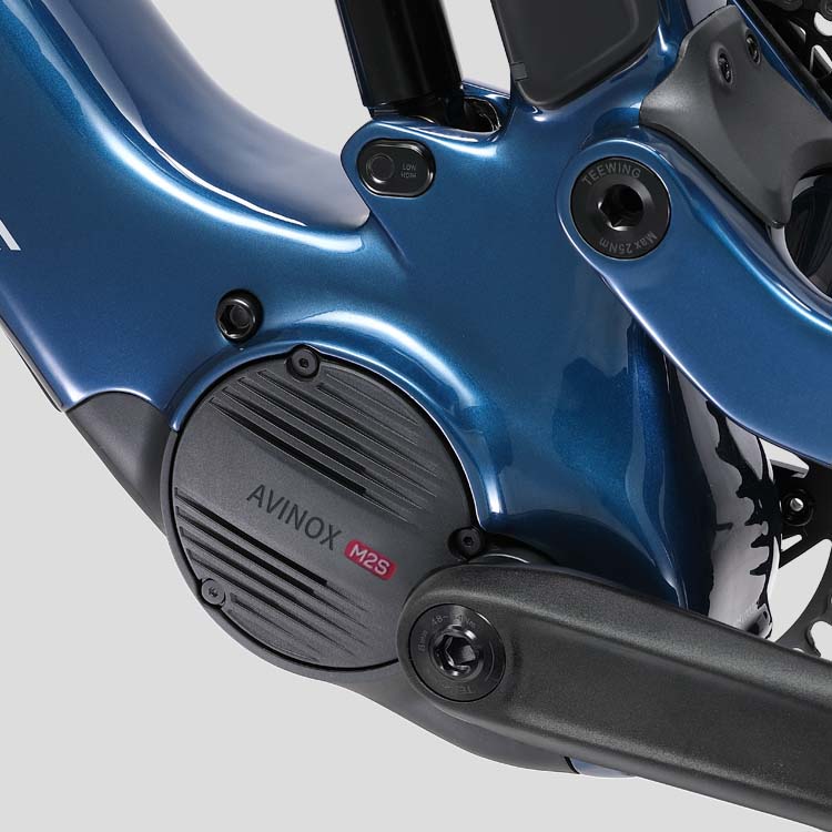 Teewing Flux One A Carbon Enduro E-MTB | Avinox M2S Power (Copy) BASSONDERSE CYCLES