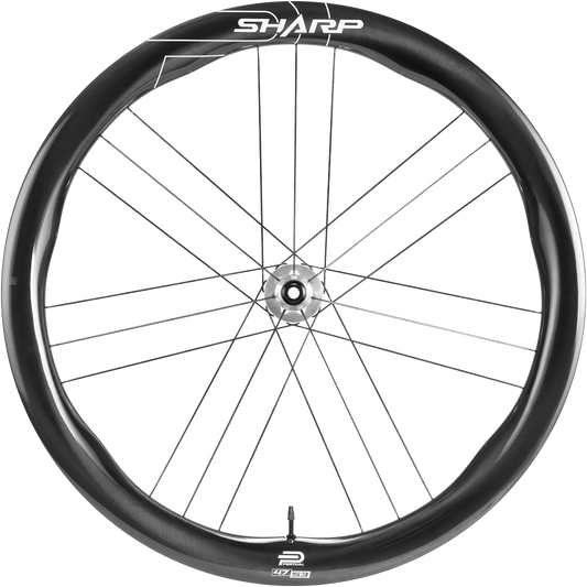 Pertual Sharp Pro 47/58 Disc Carbon Road Bike Wheelset BASSONDERSE CYCLES