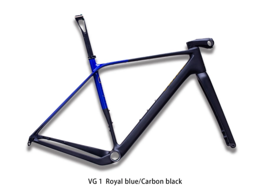 Gravel frameset front on