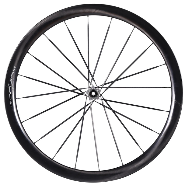Toccay AERO-40 Ghost 40mm Carbon Wheelset -Carbon Spokes BASSONDERSE CYCLES