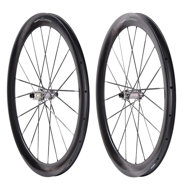Toccay AERO-50 Ghost Wheelset CARBON -Carbon Spokes BASSONDERSE CYCLES
