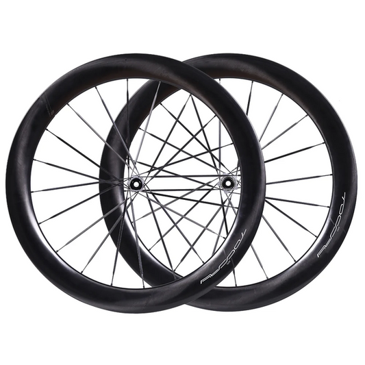 Toccay AERO-60 Ghost Wheelset CARBON -Carbon Spokes BASSONDERSE CYCLES