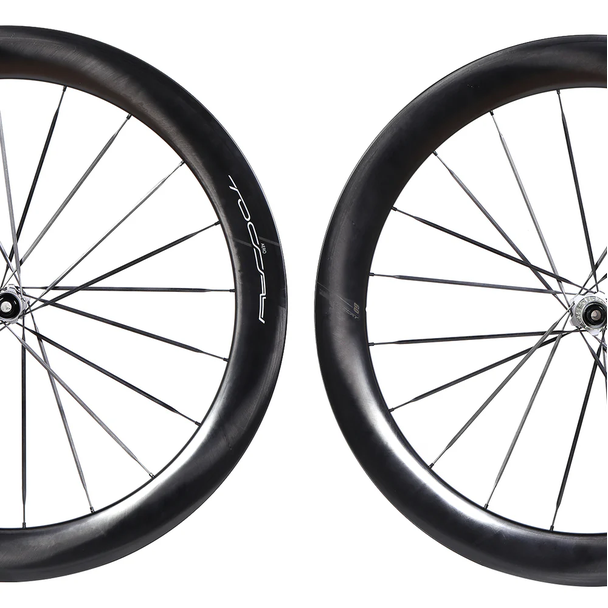 Toccay AERO-60 Ghost Wheelset CARBON -Carbon Spokes BASSONDERSE CYCLES
