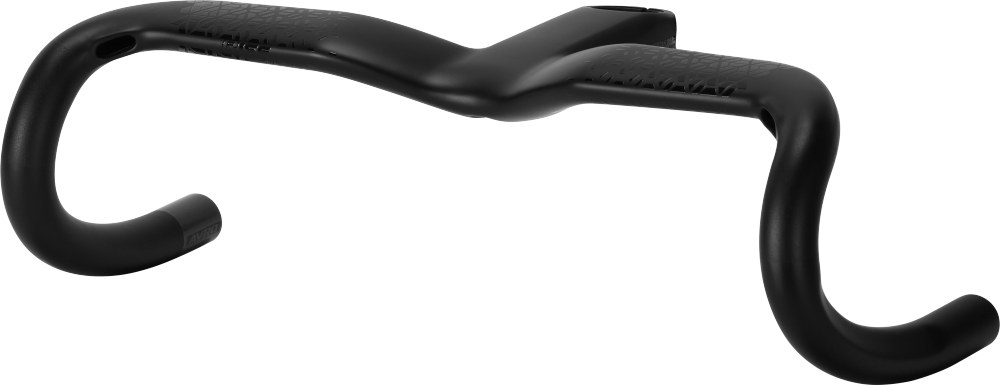 Carbon handlebar rise left