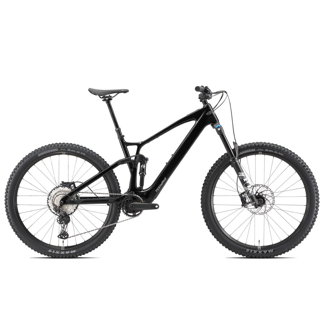 Teewing Turbo Force XT carbon electric mountain bike with DJI Avinox motor - Black