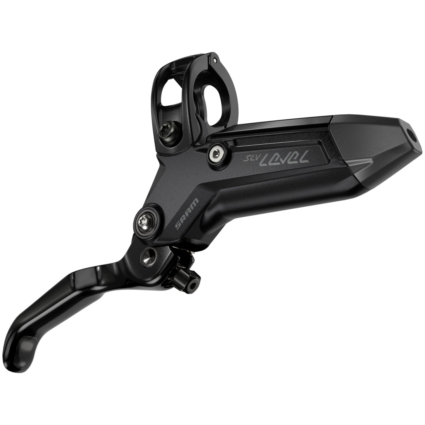 SRAM Level Stealth Disc Brake - Silver | 2-Piston | C1 - Set (Front + Rear) | Black